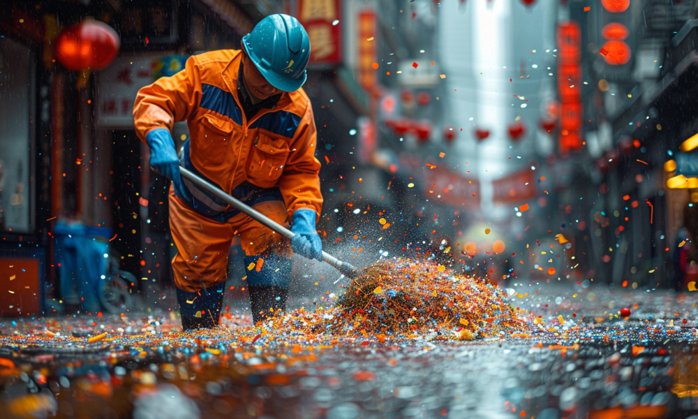 A_high_resolution_photograph_of_a_cleaning_worker